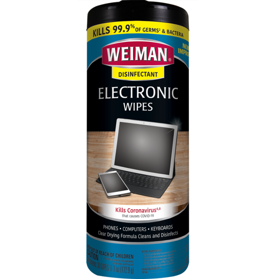 Disinfectant Electronic Wipes - 30 count